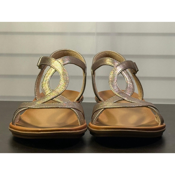 Soul Naturalizer Women Strappy Elegant Solo Sandal SZ 9.5 M Warm Silver - Picture 6 of 15